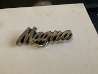 Honda Magna plak embleem 5 cm