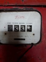 Oude benzinepomp
