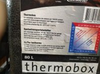 Thermobox voor maaltijden