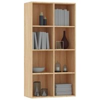 VidaXL Boekenkast/dressoir 66x30x130 cm bewerkt hout