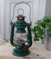 Vintage stormlamp / stormlantaarn / olielamp