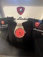 Tonino Lamborghini Red Face Men\'s Watch
