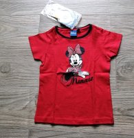 Rood T-Shirt van Minnie Mouse met