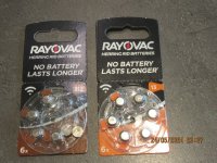 12 baterijen voor horloges of 